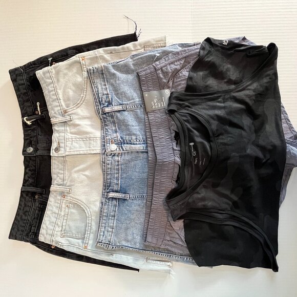 wild fable Pants - Lot of women's Wild Fable/Gap denim/athletic‎ shorts/tank size 16 NWOT